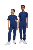 Dětské tepláky adidas modrá barva, s aplikací, JY0603