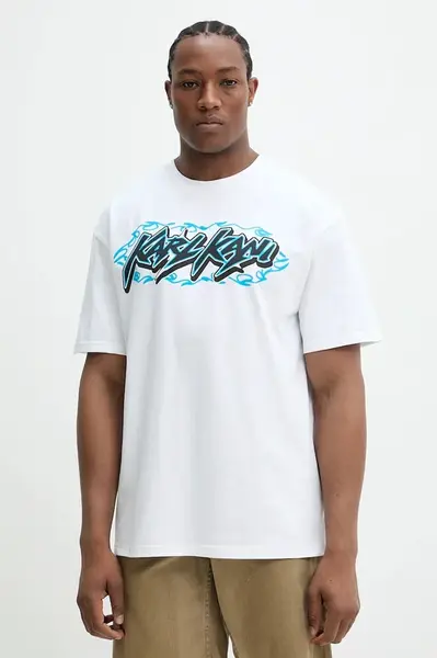 Bavlněné tričko Karl Kani