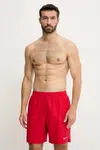 Plavkové šortky Nike červená barva, NESSF559