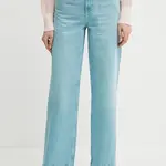 Džíny BOSS Orange dámské, high waist, 50540239