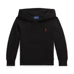 Mikina Polo Ralph Lauren černá barva, s kapucí, hladká, 322749954058