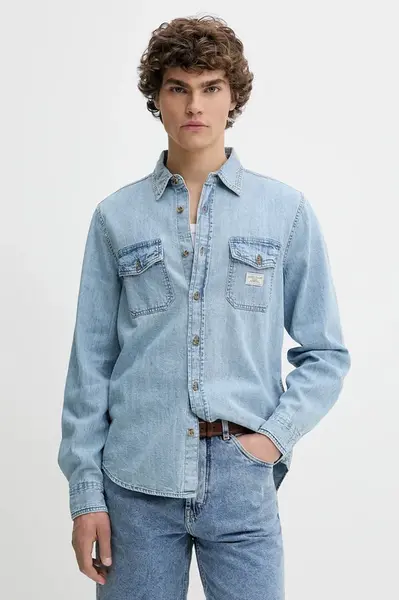 Bavlněná košile Guess Jeans