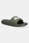 Pantofle Lacoste SERVE SLIDE 1.0 pánské, zelená barva, 49CMA0021