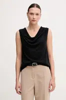 Top United Colors of Benetton černá barva, 123VD10DD