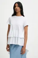 Tričko Answear.LAB dámské, bílá barva
