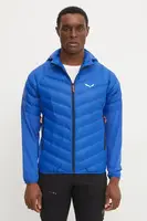 Péřová sportovní bunda Salewa Agner Hybrid modrá barva, 00.0000028018