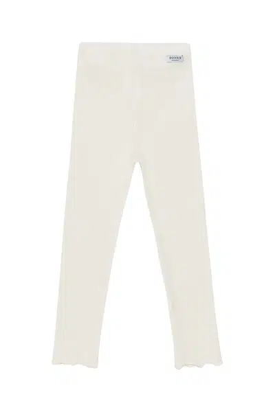 Kojenecké legíny Donsje Joline Leggings béžová barva, hladké, 4080000