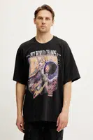Bavlněné tričko adidas Originals GRAPHIC SS TEE černá barva, s potiskem, JY6297