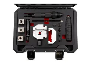 Pertlovací sada na úpravu konců brzdových trubek, hydraulické vřeteno - QUATROS QS70097