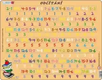 Puzzle Odčítání 1-65
