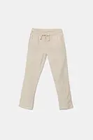 Kalhoty s lněnou směsí pro děti Guess