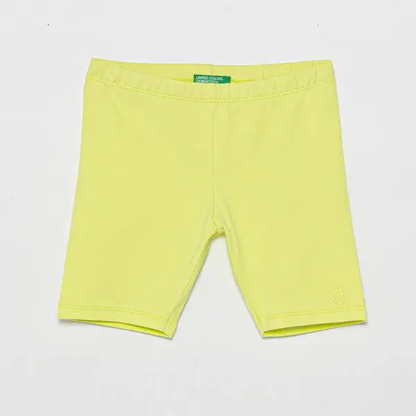 Dětské kraťasy United Colors of Benetton zelená barva, 3MT1G900R