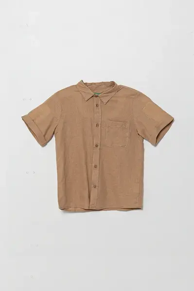 Dětská lněná košile United Colors of Benetton