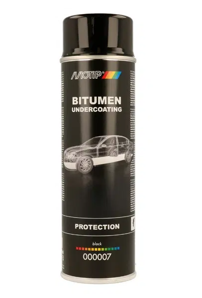 MOTIP DUPLI Ochrana spodní částí karoserie - bitumen, 500 ml ve spreji - MOTIP