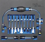 BGS technic Přípravky na odvzdušnění palivového vedení diesel, sada 12 dílů - BGS 8819