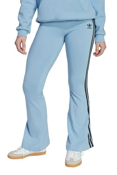 Dětské legíny adidas Originals modrá barva, s aplikací, JV8616