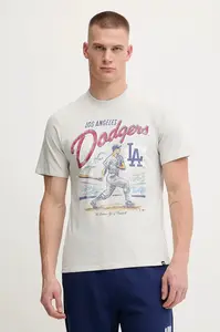 Bavlněné tričko 47 brand MLB Los Angeles Dodgers