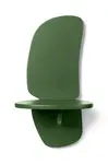 Závěsná police ferm LIVING Pilu 40 cm zelená barva