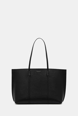 Kožená kabelka Tory Burch Perry černá barva, 169476-001