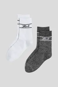 Ponožky Karl Lagerfeld K/SIGNATURE 2-pack