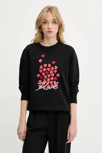 Bavlněná mikina Karl Lagerfeld