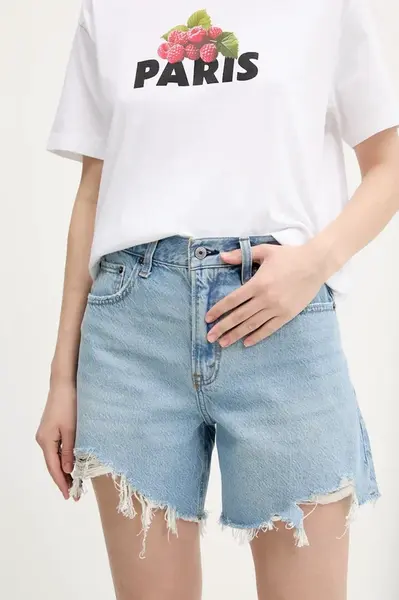 Džínové šortky Abercrombie & Fitch