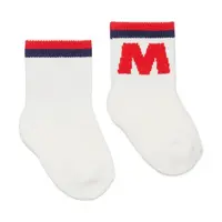 Dětské ponožky Marni MZ35B SOCKS bílá barva, M01468