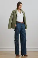 Džíny Lauren Ralph Lauren dámské, modrá barva, 200963880