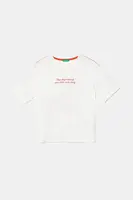 Dětské bavlněné tričko United Colors of Benetton