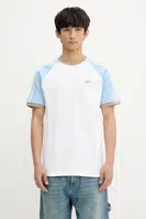 Bavlněné tričko adidas Originals Cali Tee pánské, bílá barva, s aplikací, KC4960