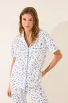 Bavlněné pyžamo women'secret dámské, bílá barva, bavlněné, 3139889