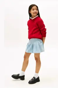 Dětská riflová sukně Tommy Hilfiger