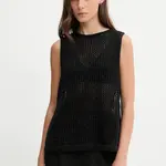 Top United Colors of Benetton dámský, černá barva, 11365H007