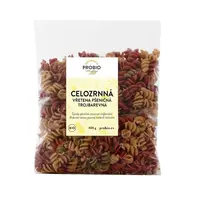 PROBIO Vřetena pšeničná celozrnná trojbarevná BIO 400 g