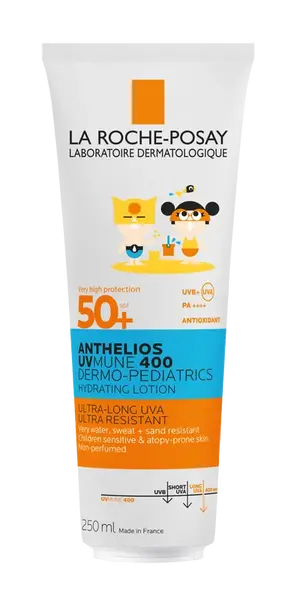 LA ROCHE-POSAY Anthelios UVMUNE 400 Dermo-Pediatrics hydratační mléko SPF50+, 250 ml