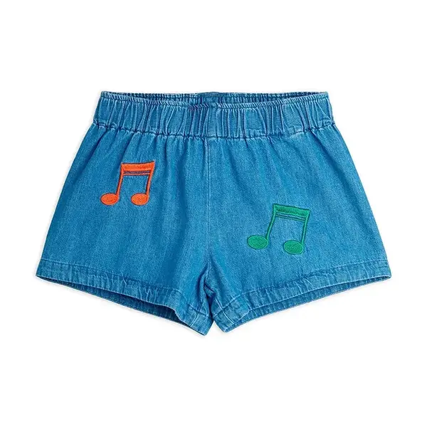 Dětské riflové kraťasy Mini Rodini Note