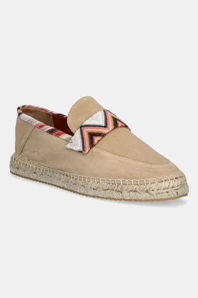 Semišové espadrilky Missoni Amelia
