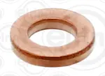 Elring Těsnění pod vstřikovače diesel common rail 7 x 13,6 x 1,6 mm, měděné Velikost: 7x12.3x2 mm