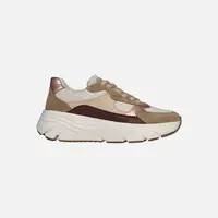 Beige women's sneakers Geox Diamanta B - Women's