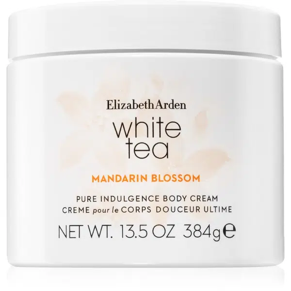 Elizabeth Arden White Tea Mandarin Blossom výživný telový krém s mandarínkou pre ženy 400 ml