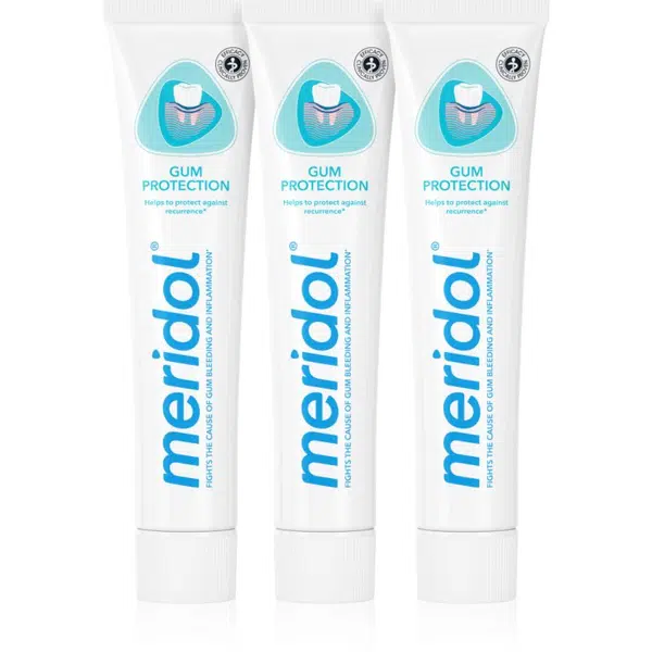 Meridol Gum Protection zubná pasta podporujúci regeneráciu podráždených ďasien 3 x 75 ml