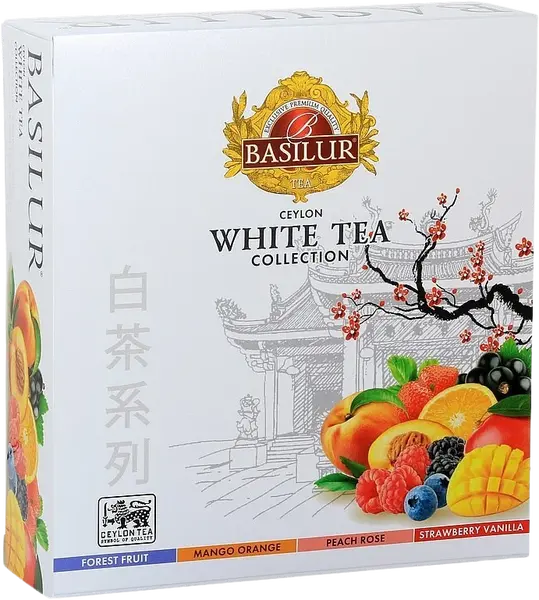 BASILUR White Tea Assorted prebal