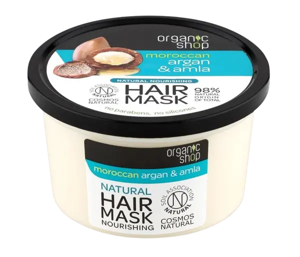NATURA SIBERICA Výživná maska ​​na vlasy Marocký arganový olej a amla 250 ml