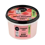 ORGANIC SHOP Vitamínová telová pena Jahoda a mlieko 250 ml