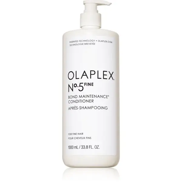 Olaplex N°5 Fine Bond Maintenance Conditioner hydratačný a posilňujúci kondicionér pre jemné vlasy a poškodené vlasy 1000 ml