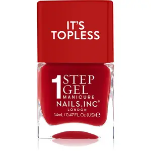 Nails Inc. It’s Topless gélový lak na nechty pre dlhotrvajúci efekt odtieň Kendall 14 ml