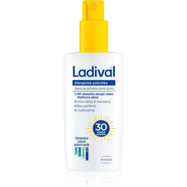 Ladival Allergic Skin ochranný sprej na opaľovanie SPF 30 150 ml