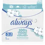 Always Cotton Protection Night vložky bez parfumácie 8 ks