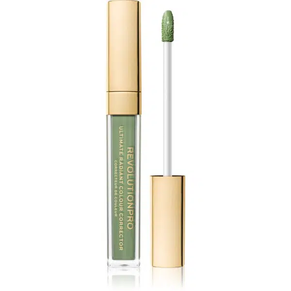 Revolution PRO Ultimate Radiant Colour Corrector rozjasňujúci korektor pre pleť s nedokonalosťami odtieň Green 4,5 ml