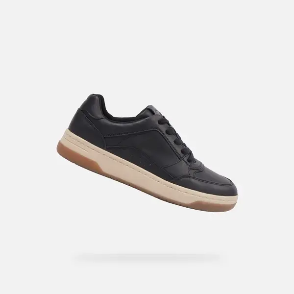 Black women's sneakers Geox Sedral Court - Women's